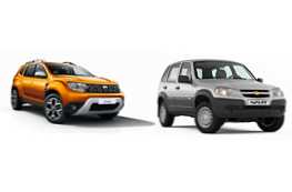 Porównanie Renault Duster i Chevrolet Niva i który lepiej wybrać?