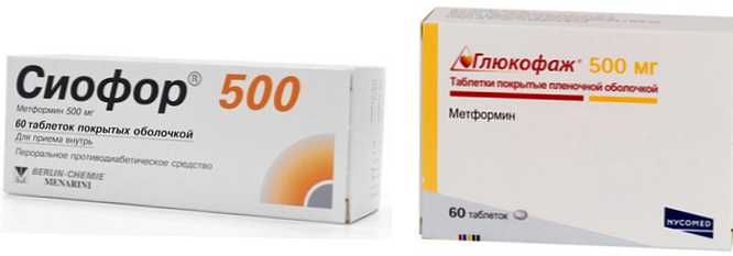Melyik a jobb - a Siofor vagy a Glucophage a gyógyszerek leírása, használati utasítás, visszajelzés