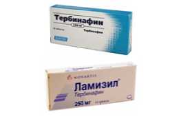 Terbinafín alebo Lamisil, ako sa líšia a čo je lepšie