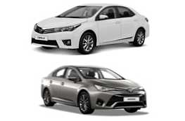 A Toyota Corolla vagy az Avensis autó összehasonlítása, és melyik a jobb?
