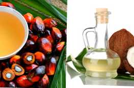 У різниця між пальмовим і кокосовим маслом?
