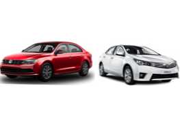 Сравнение на автомобили на Volkswagen Jetta или Toyota Corolla и кое е по-добро