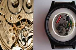 Jak se liší křemenné hodinky od mechanických?