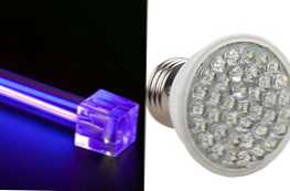 Kakšna je razlika med led svetilko in UV