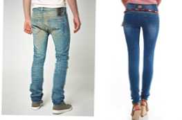 Jaký je rozdíl mezi pánskými a dámskými džíny?