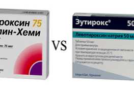 L tyroxin a eutirox, jaký je rozdíl a co si vybrat
